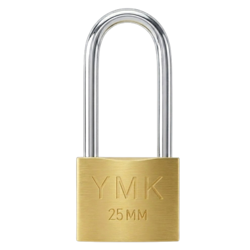 YMK-1225B 25 MM SARI UZUN ASMA KİLİT 